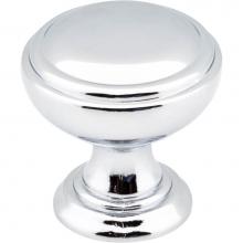 Jeffrey Alexander 658PC - 1-1/4'' Diameter Polished Chrome Tiffany Cabinet Knob