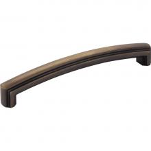 Jeffrey Alexander 519-160ABSB - 160 mm Center-to-Center Antique Brushed Satin Brass Delgado Cabinet Pull