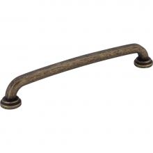 Jeffrey Alexander 527-160ABM-D - 160 mm Center-to-Center Distressed Antique Brass Bremen 1 Cabinet Pull