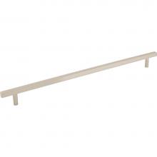 Jeffrey Alexander 845-305SN - 305 mm Center-to-Center Satin Nickel Square Dominique Cabinet Bar Pull