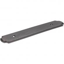 Jeffrey Alexander B812-96DACM - 6-1/8'' O.L. (96 mm Center-to-Center) Gun Metal Pull Backplate