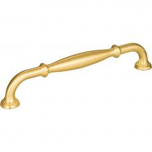 Jeffrey Alexander 658-160BG - 160 mm Center-to-Center Brushed Gold Tiffany Cabinet Pull