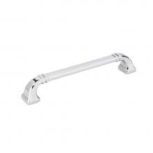 Jeffrey Alexander 165-160PC - 160 mm Center-to-Center Polished Chrome Ella Cabinet Pull