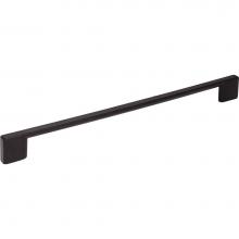 Jeffrey Alexander 635-256MB - 256 mm Center-to-Center Matte Black Square Sutton Cabinet Bar Pull