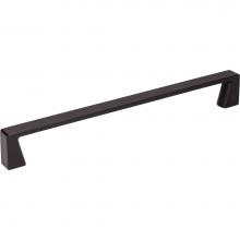 Jeffrey Alexander 177-192MB - 192 mm Center-to-Center Matte Black Square Boswell Cabinet Pull