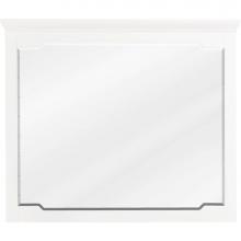 Jeffrey Alexander MIR2CHA-40-WH - 40'' W x 1-1/2'' D x 34'' H White Chatham mirror