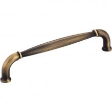 Jeffrey Alexander 737-128ABSB - 128 mm Center-to-Center Antique Brushed Satin Brass Chesapeake Cabinet Pull