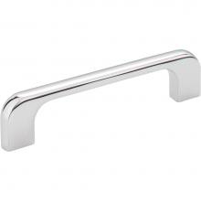 Jeffrey Alexander 264-96PC - 96 mm Center-to-Center Polished Chrome Alvar Cabinet Pull