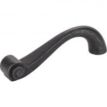 Jeffrey Alexander 343-96DACM - 96 mm Center-to-Center Gun Metal Duval Vertical Cabinet Pull