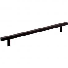 Jeffrey Alexander 845-192MB - 192 mm Center-to-Center Matte Black Square Dominique Cabinet Bar Pull