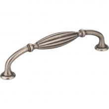 Jeffrey Alexander 718BNMDL - 128 mm Center-to-Center Distressed Pewter Glenmore Cabinet Pull