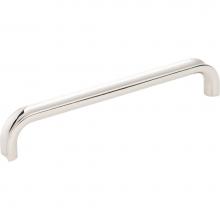 Jeffrey Alexander 667-160NI - 160 mm Center-to-Center Polished Nickel Rae Cabinet Pull