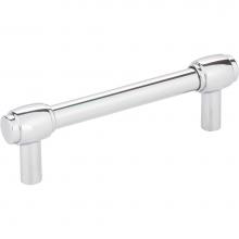 Jeffrey Alexander 885-96PC - 96 mm Center-to-Center Polished Chrome Hayworth Cabinet Bar Pull