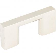 Jeffrey Alexander 635-32NI - 32 mm Center-to-Center Polished Nickel Square Sutton Cabinet Bar Pull