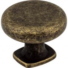 Jeffrey Alexander MO6303ABM-D - 1-3/8'' Diameter Distressed Antique Brass Belcastel 1 Cabinet Knob