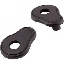 Jeffrey Alexander PE02-DBAC - Brushed Oil Rubbed Bronze Pull Escutcheons