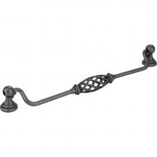 Jeffrey Alexander 749-224DACM - 224 mm Center-to-Center Gun Metal Birdcage Tuscany Drop and Ring Pull