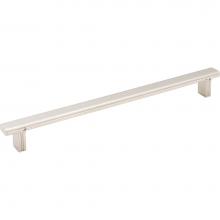 Jeffrey Alexander 867-228NI - 228 mm Center-to-Center Polished Nickel Square Anwick Cabinet Pull