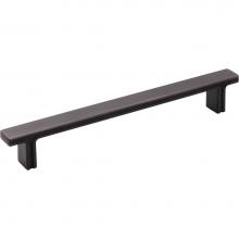 Jeffrey Alexander 867-160DBAC - 160 mm Center-to-Center Brushed Oil Rubbed Bronze Square Anwick Cabinet Pull