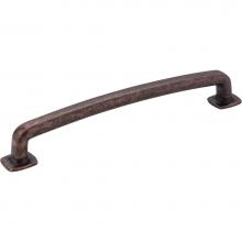 Jeffrey Alexander MO6373-160DMAC - 160 mm Center-to-Center Distressed Oil Rubbed Bronze Belcastel 1 Cabinet Pull