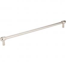 Jeffrey Alexander 885-305NI - 305 mm Center-to-Center Polished Nickel Hayworth Cabinet Bar Pull