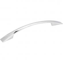 Jeffrey Alexander 847-128PC - 128 mm Center-to-Center Polished Chrome Flared Regan Cabinet Pull