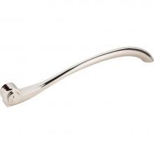 Jeffrey Alexander 343-12NI - 12'' Center-to-Center Polished Nickel Duval Vertical Cabinet Pull