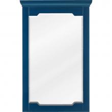Jeffrey Alexander MIR2CHA-22-BL - 22'' W x 1-1/2'' D x 34'' H Hale Blue Chatham mirror