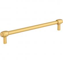 Jeffrey Alexander 885-192BG - 192 mm Center-to-Center Brushed Gold Hayworth Cabinet Bar Pull