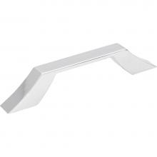 Jeffrey Alexander 798-96PC - 96 mm Center-to-Center Polished Chrome Square Royce Cabinet Pull