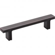 Jeffrey Alexander 867-96DBAC - 96 mm Center-to-Center Brushed Oil Rubbed Bronze Square Anwick Cabinet Pull