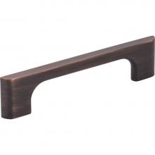 Jeffrey Alexander 286-96DBAC - 96 mm Center-to-Center Brushed Oil Rubbed Bronze Asymmetrical Leyton Cabinet Pull