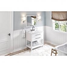 Jeffrey Alexander VN2WAV-48-GR-NT - 48'' Grey Wavecrest Vanity