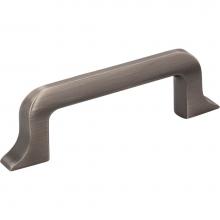 Jeffrey Alexander 839-3BNBDL - 3'' Center-to-Center Brushed Pewter Callie Cabinet Pull