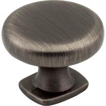 Jeffrey Alexander MO6303BNBDL - 1-3/8'' Diameter Brushed Pewter Belcastel 1 Cabinet Knob