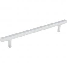 Jeffrey Alexander 845-160PC - 160 mm Center-to-Center Polished Chrome Square Dominique Cabinet Bar Pull