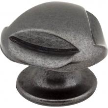 Jeffrey Alexander 915DACM - 1-5/16'' Overall Length Gun Metal Chesapeake Cabinet Knob