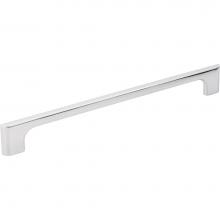 Jeffrey Alexander 286-224PC - 224 mm Center-to-Center Polished Chrome Asymmetrical Leyton Cabinet Pull