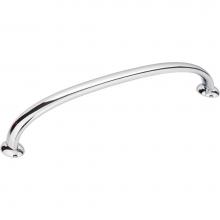 Jeffrey Alexander 650-160PC - 160 mm Center-to-Center Polished Chrome Hudson Cabinet Pull