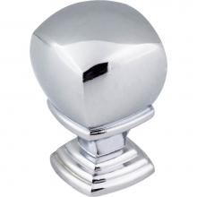 Jeffrey Alexander 188PC - 7/8'' Overall Length  Polished Chrome Katharine Cabinet Knob