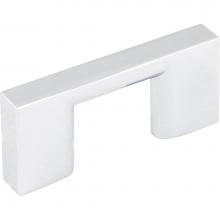 Jeffrey Alexander 635-32PC - 32 mm Center-to-Center Polished Chrome Square Sutton Cabinet Bar Pull