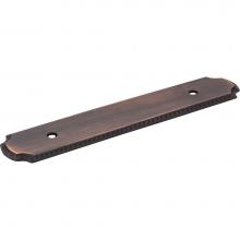 Jeffrey Alexander B812-96R-DBAC - 6-1/8'' O.L. (96 mm Center-to-Center) Brushed Oil Rubbed Bronze Rope Pull Backplate