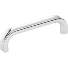 Jeffrey Alexander 667-96PC - 96 mm Center-to-Center Polished Chrome Rae Cabinet Pull