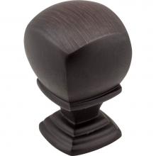 Jeffrey Alexander 188DBAC - 7/8'' Overall Length  Brushed Oil Rubbed Bronze Katharine Cabinet Knob