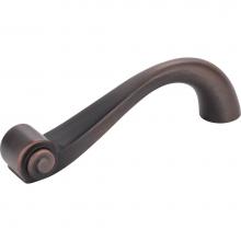 Jeffrey Alexander 343-96DBAC - 96 mm Center-to-Center Brushed Oil Rubbed Bronze Duval Vertical Cabinet Pull