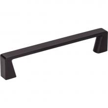 Jeffrey Alexander 177-128MB - 128 mm Center-to-Center Matte Black Square Boswell Cabinet Pull