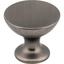 Jeffrey Alexander 667L-BNBDL - 1-3/8'' Diameter Brushed Pewter Rae Cabinet Knob