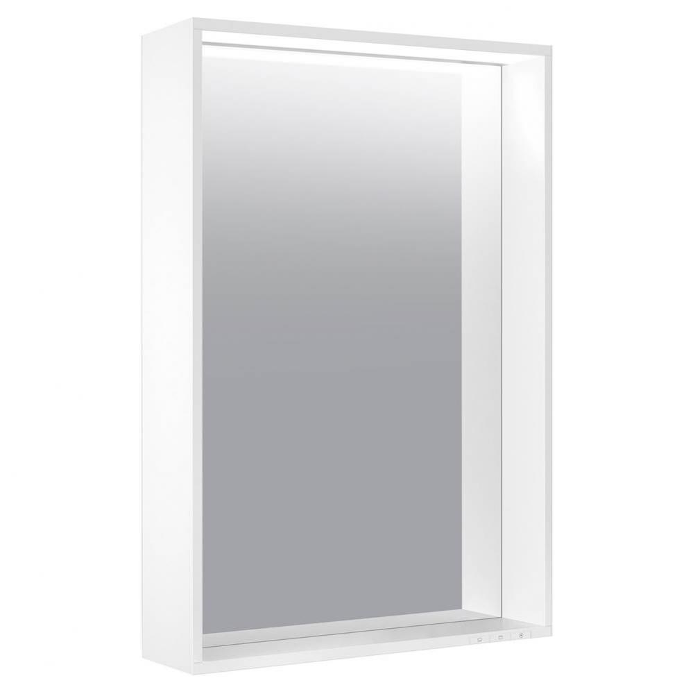 Light mirror 18-1/8 x 33-7/16 x 4-1/8'', 1 light color