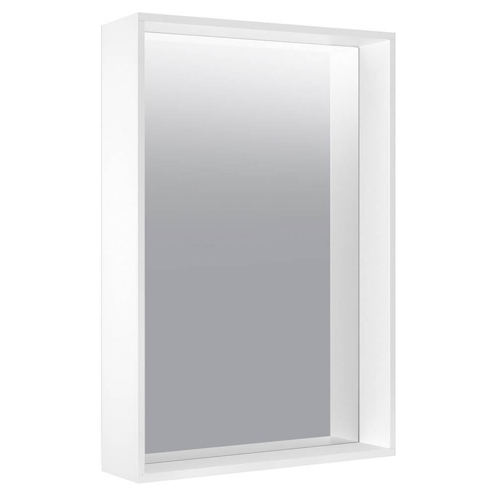 Crystal mirror 18-1/8 x 33-7/16 x 4-1/8''