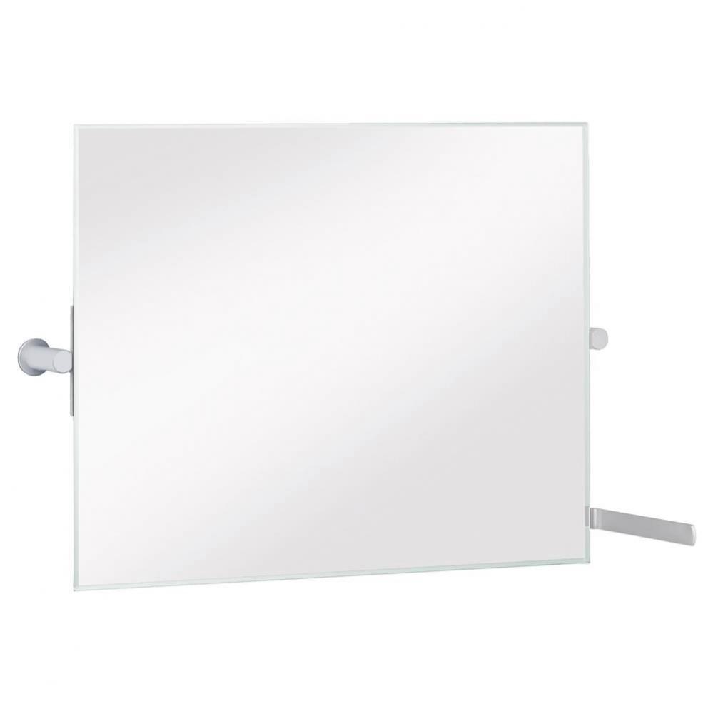 Tiltable mirror, 23-5/8 x 21-1/16''